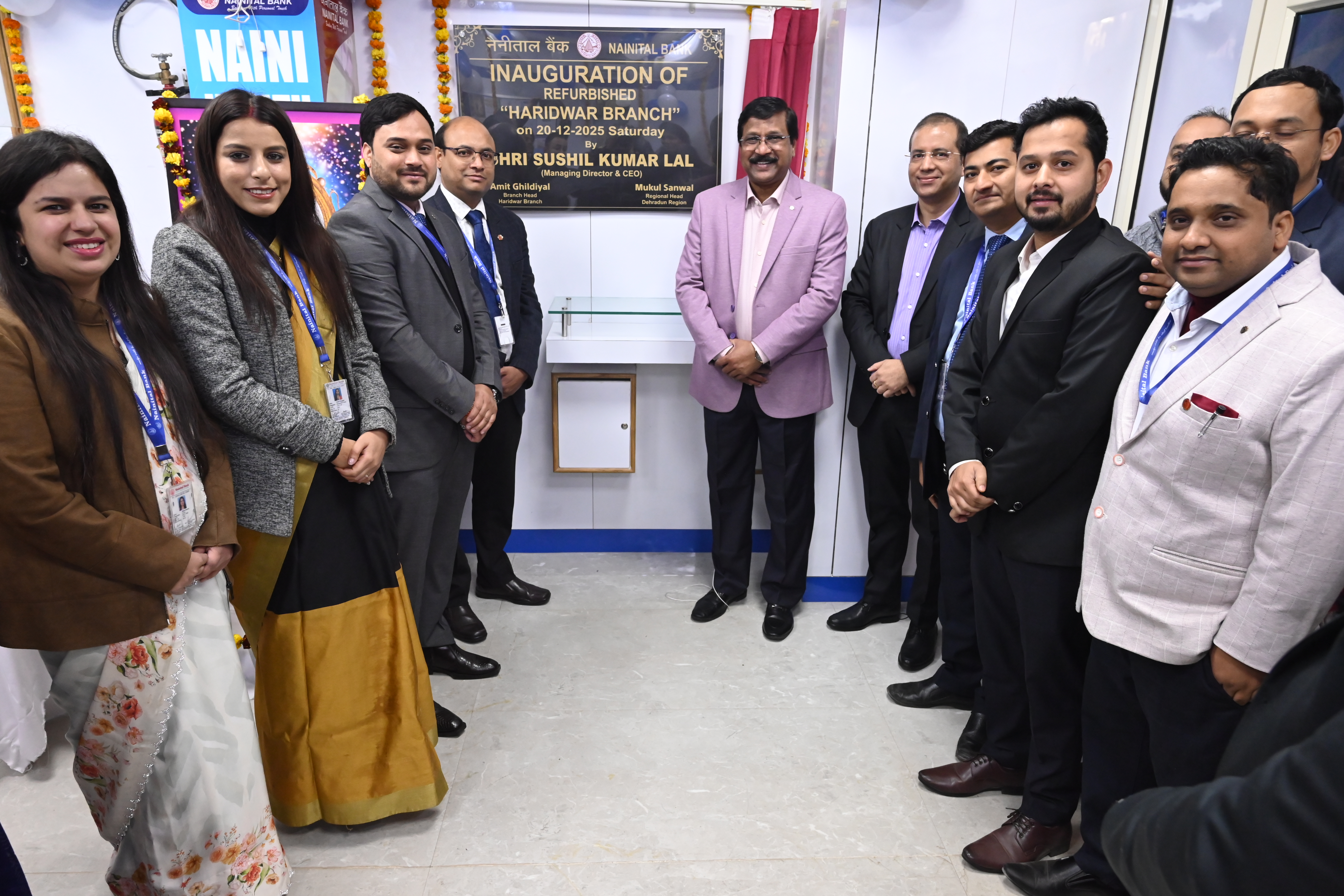 Nainital Bank inaugurates its refurbished Haridwar Branch