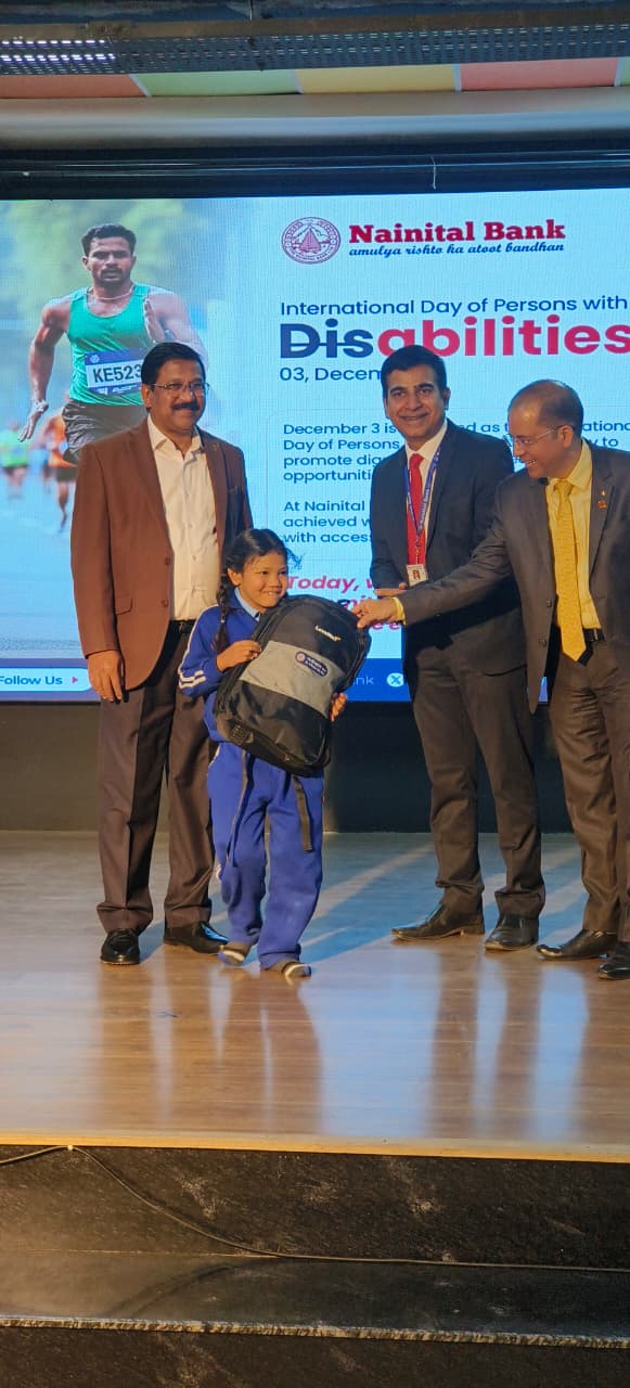 Celebrating Ability on World Disability Day 2025-Nainital Bank stands for inclusion.