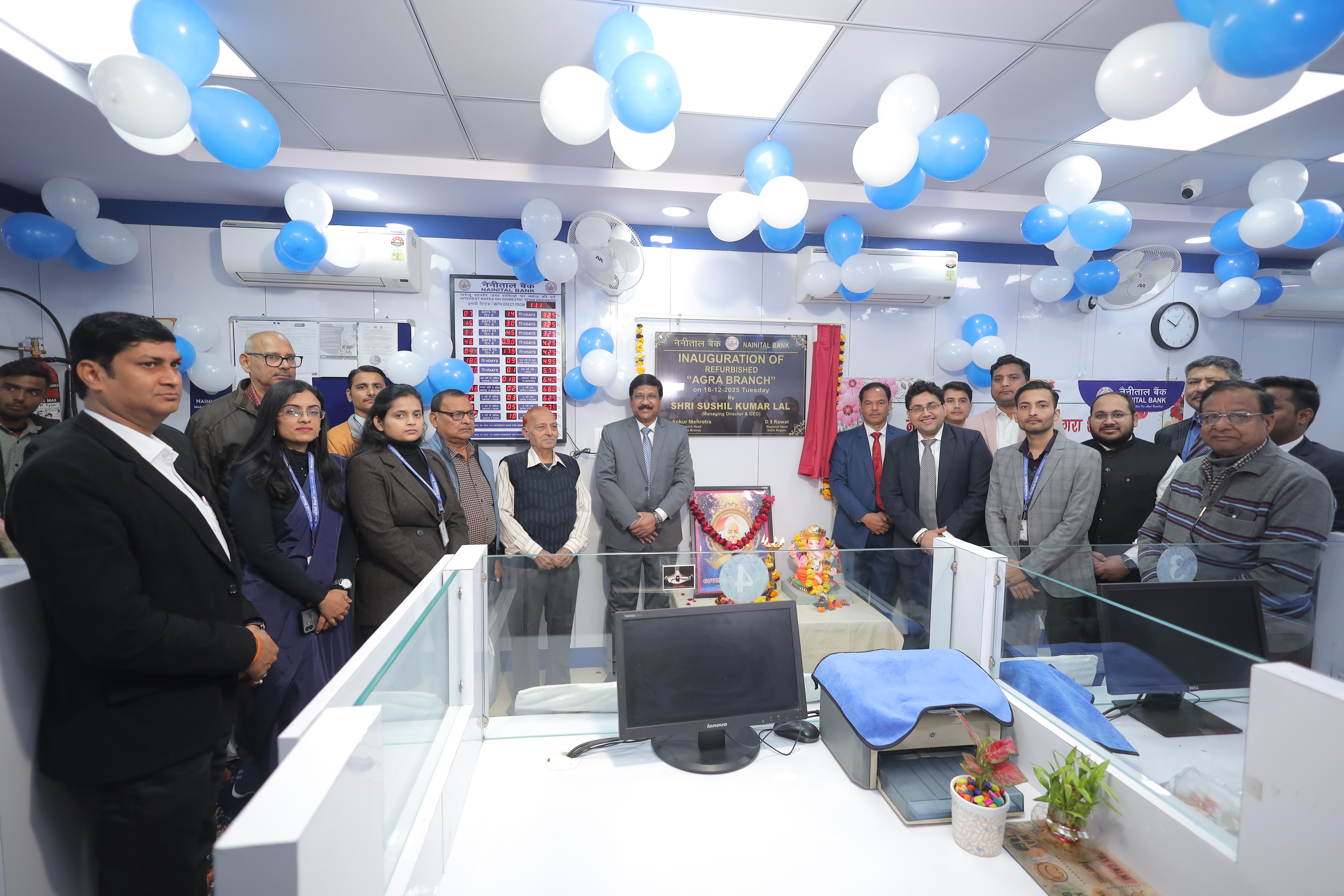 Nainital Bank inaugurates its Refurbished Agra Branch