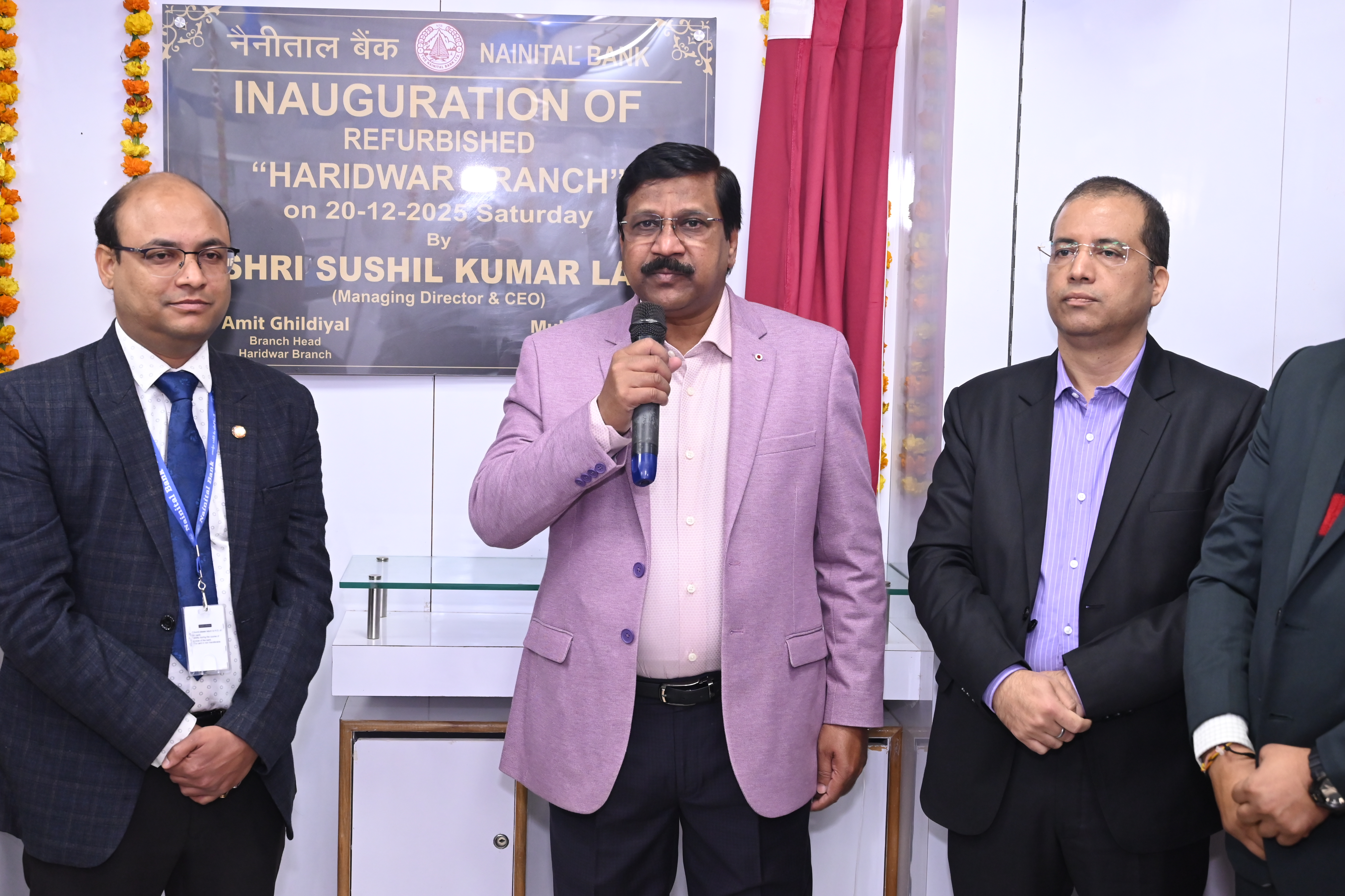 Nainital Bank inaugurates its refurbished Haridwar Branch