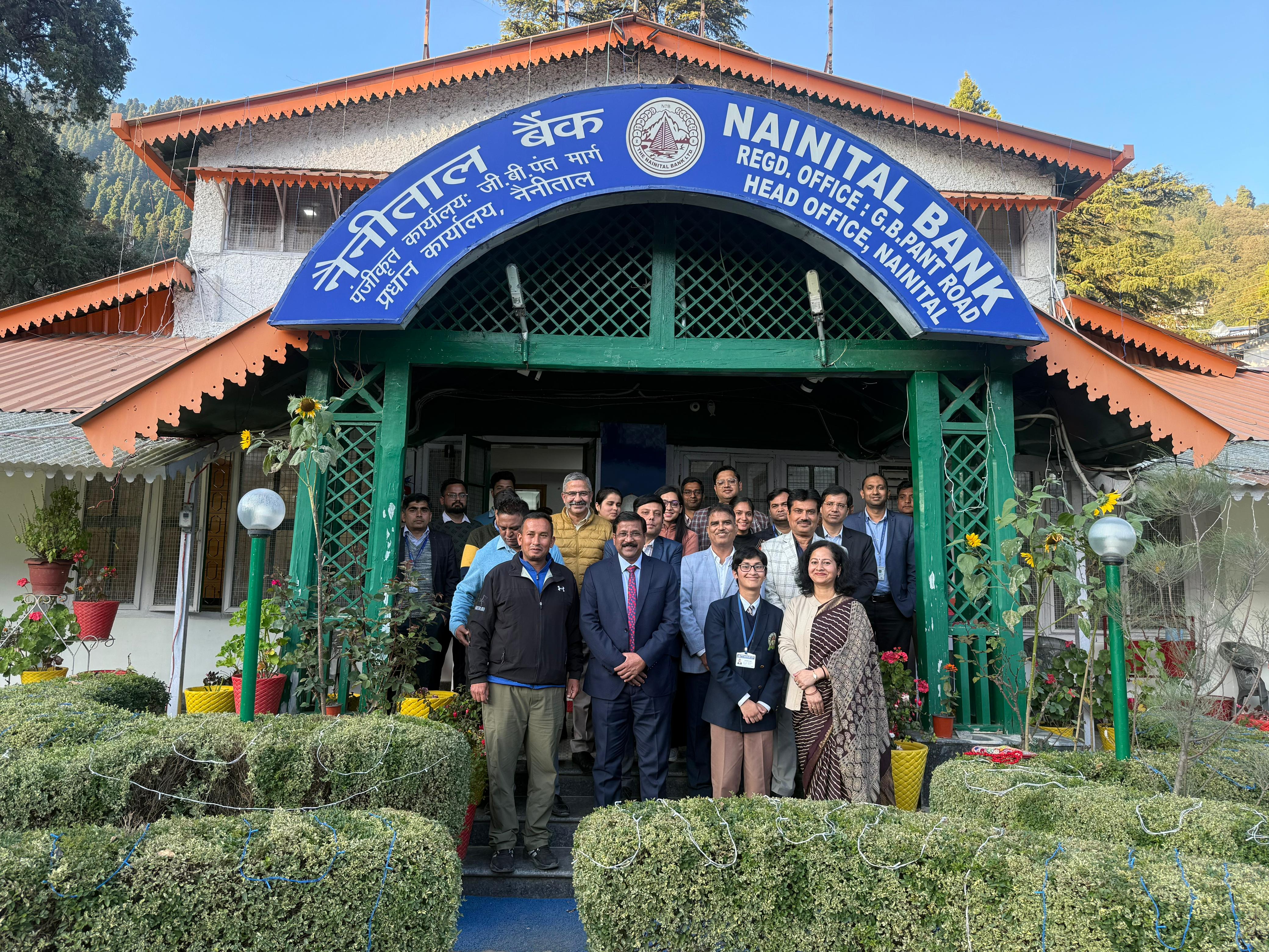 Nainital Bank has felicitated 15-year-old Vaishnavi Bisht from Nainital for winning the bronze medal in the 200-meter race at the prestigious 14th Junior & Sub-Junior Para Athletics National Championship 2025