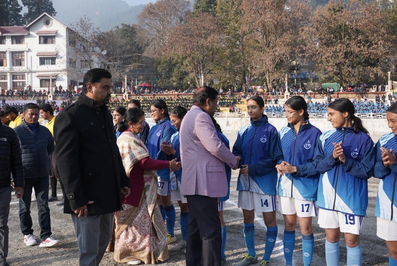 Nainital Bank organised Inter-school Football competition in Nainital
