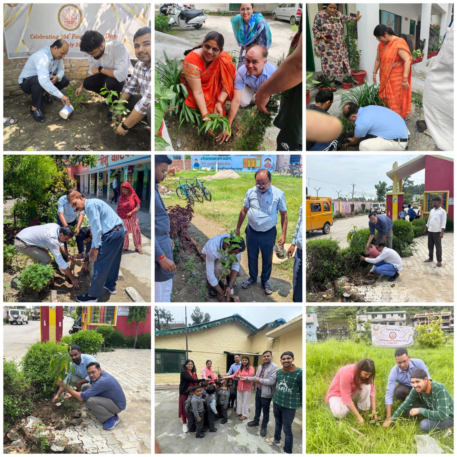 Activities on the occasion of 104th Foundation Month.