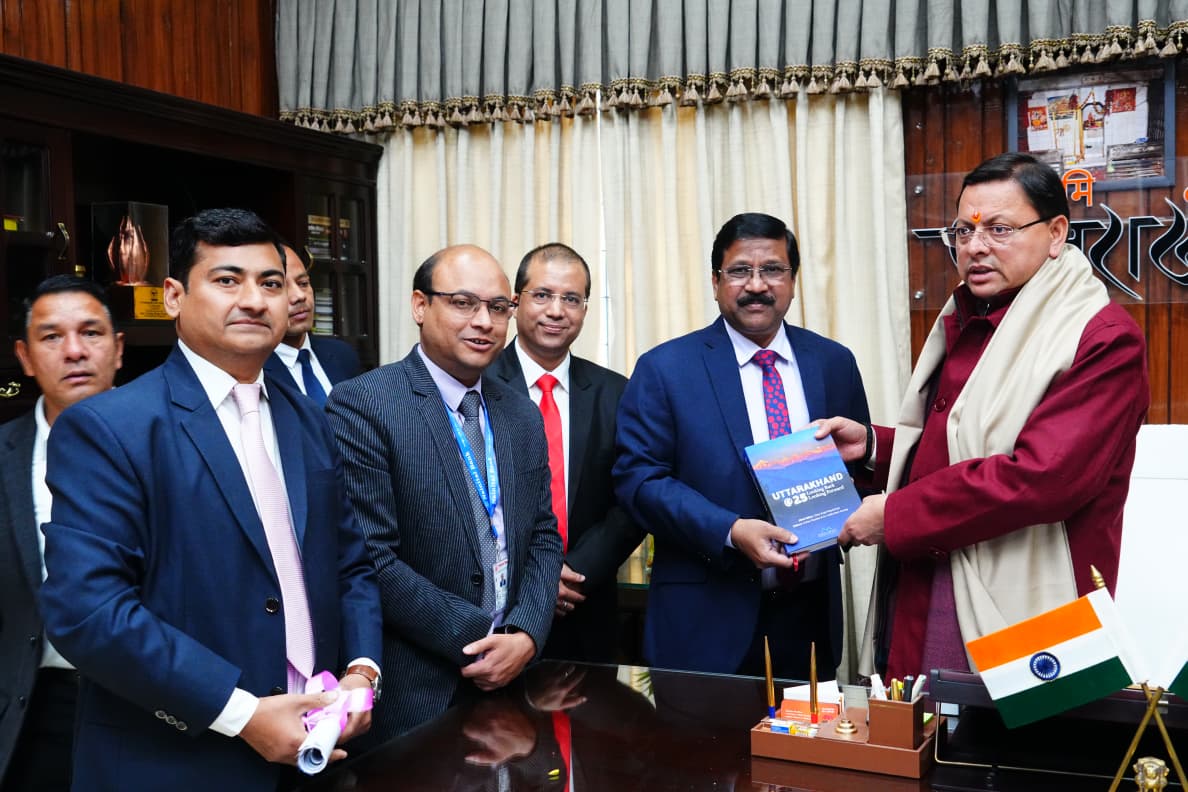 The Bank’s Managing Director & CEO met Hon’ble Chief Minister Shri Pushkar Singh Dhami. Discussions included the “Chali Bhuli Scholarship Scheme