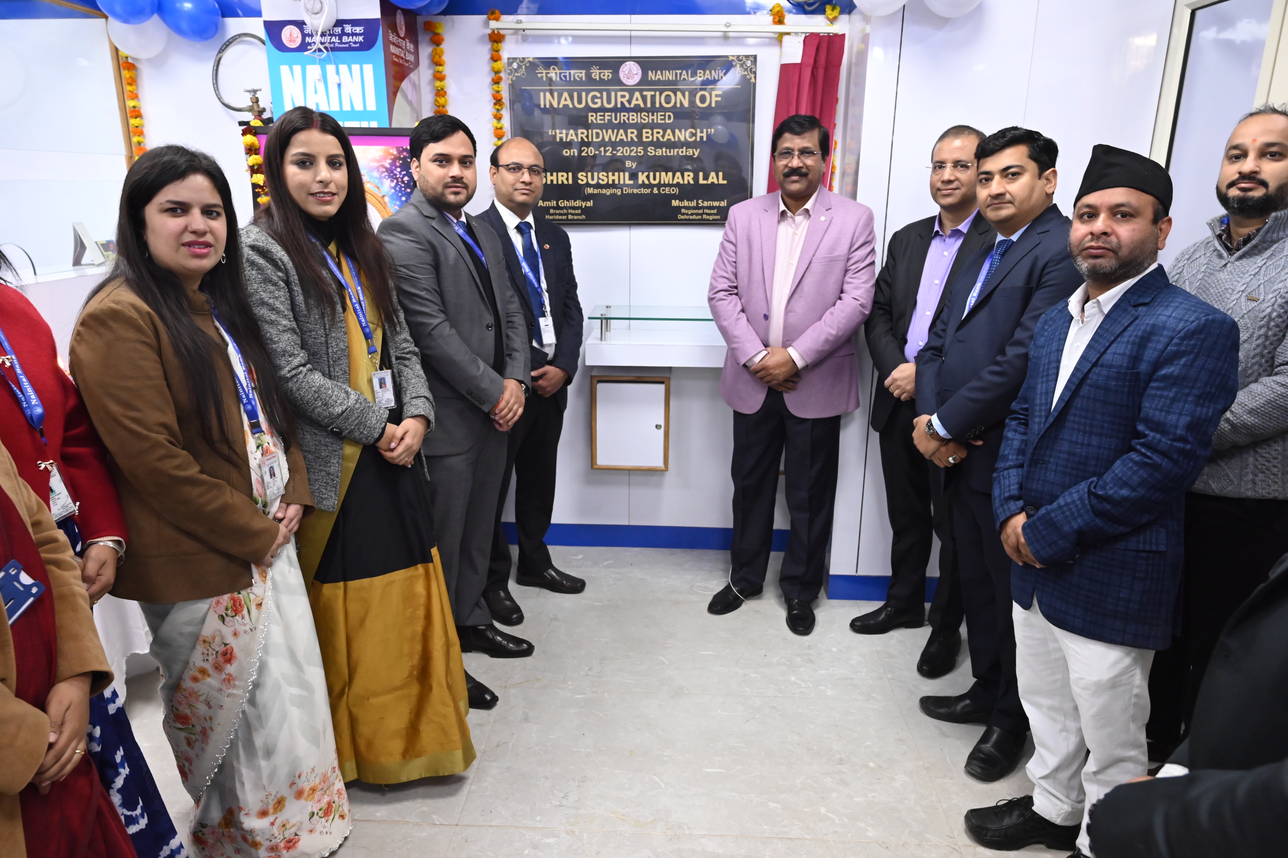 Nainital Bank inaugurates its refurbished Haridwar Branch