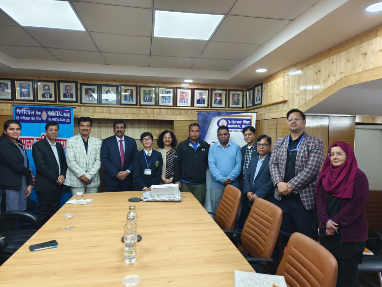 Nainital Bank has felicitated 15-year-old Vaishnavi Bisht from Nainital for winning the bronze medal in the 200-meter race at the prestigious 14th Junior & Sub-Junior Para Athletics National Championship 2025