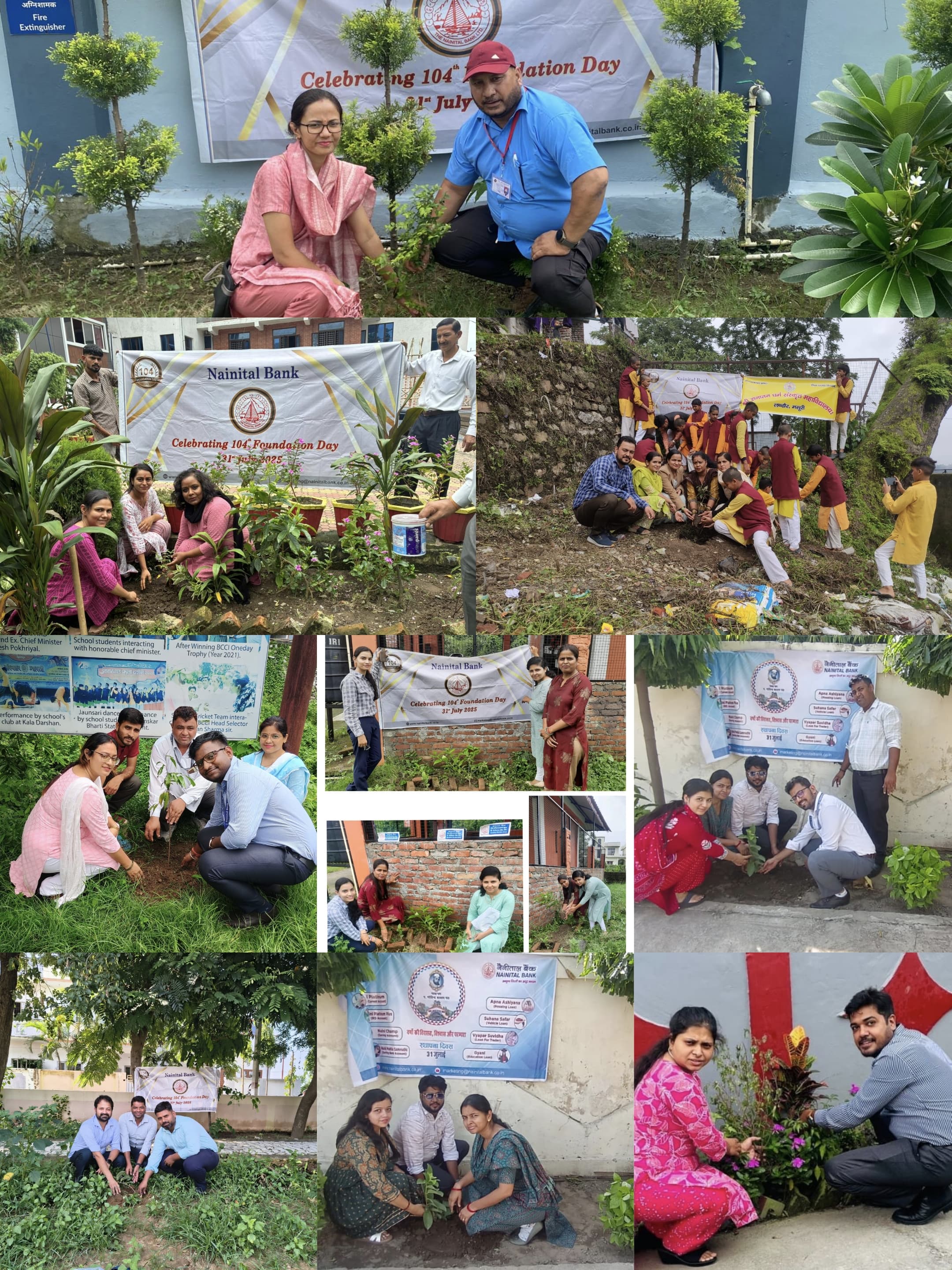Activities on the occasion of 104th Foundation Month.