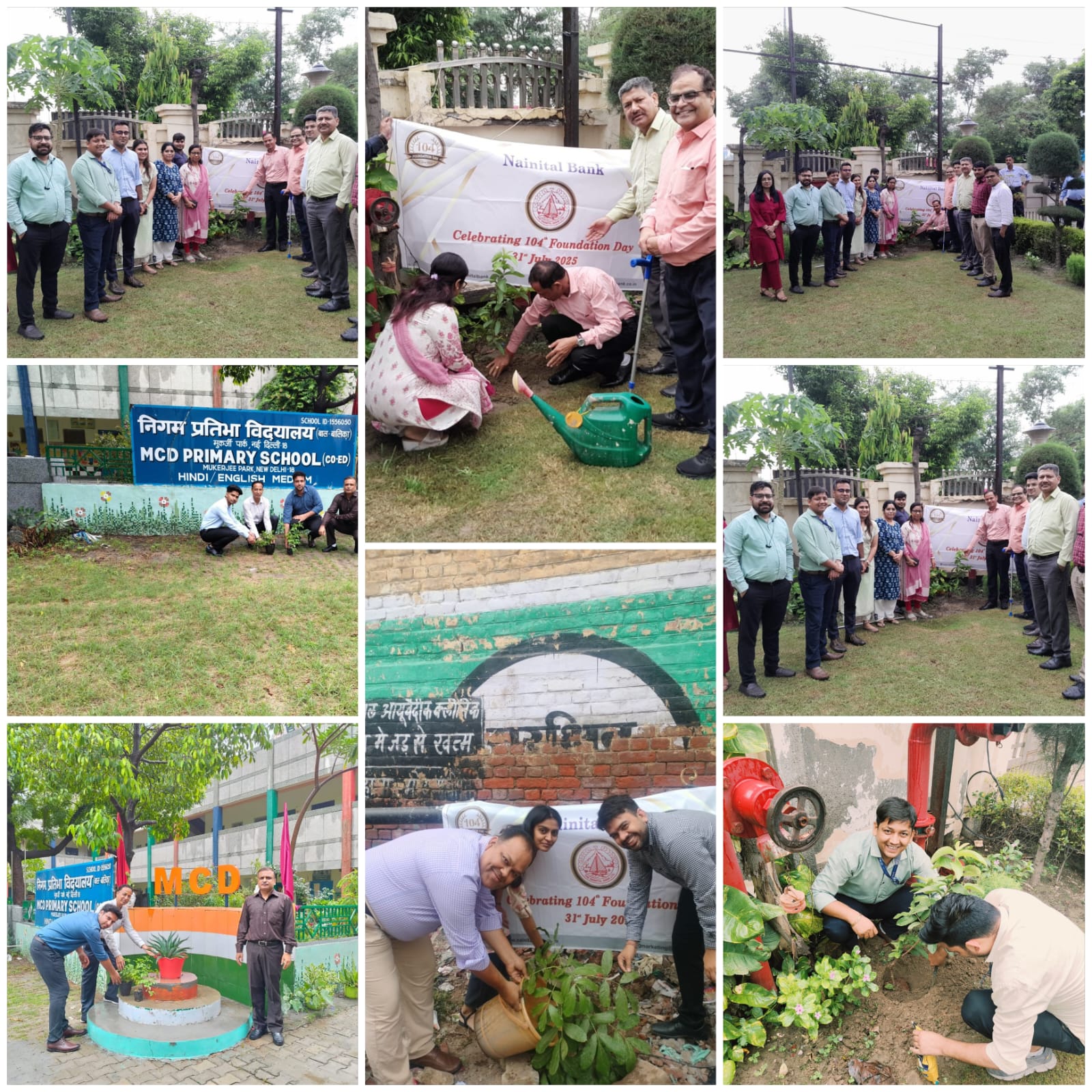 Activities on the occasion of 104th Foundation Month.