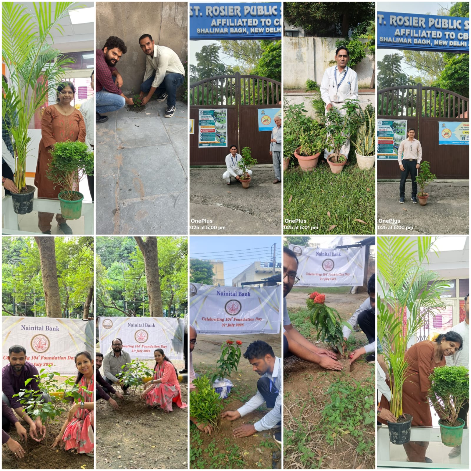 Activities on the occasion of 104th Foundation Month.