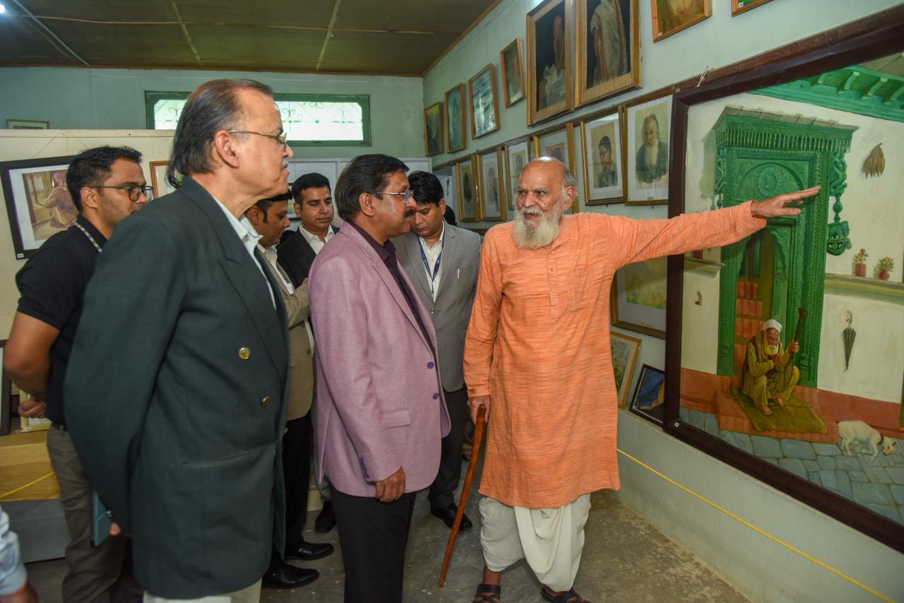 Nainital Bank supports the Folk Culture Museum & Art Gallery, Bhimtal, founded by Padma Shri Dr Yashodhar Mathpal.