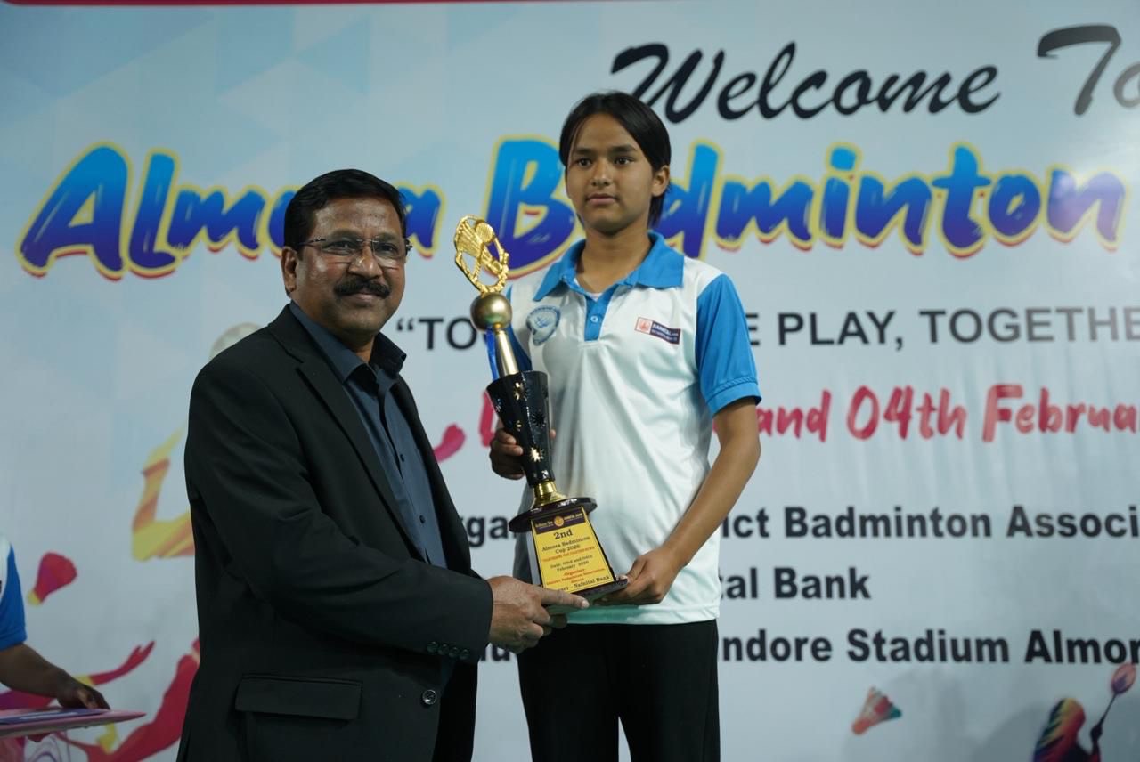 Almora Badminton Tournament (Under-13 and Under-17), sponsored by Nainital Bank,