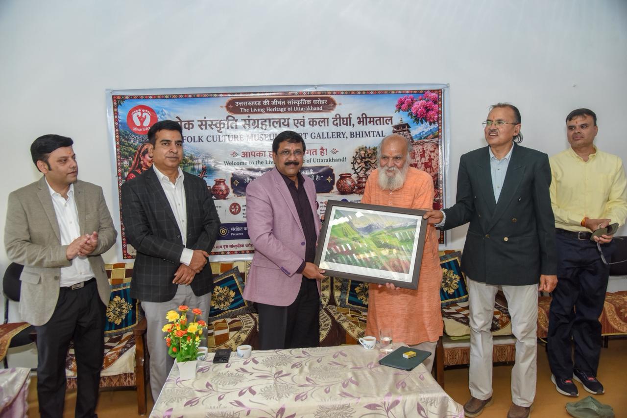 Nainital Bank supports the Folk Culture Museum & Art Gallery, Bhimtal, founded by Padma Shri Dr Yashodhar Mathpal.