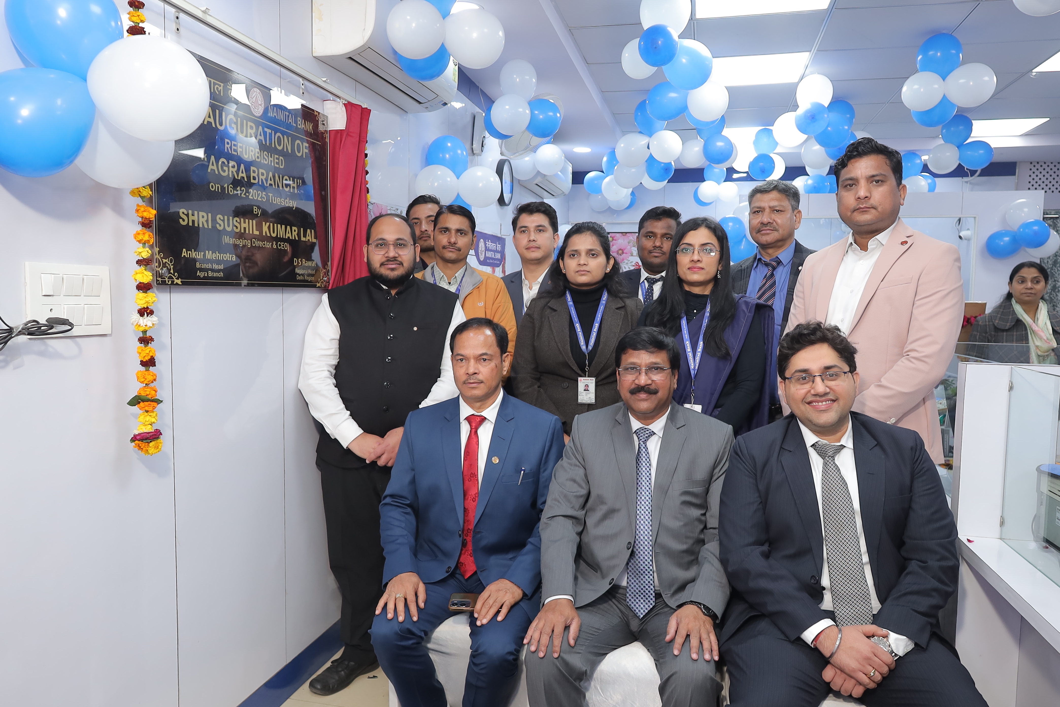 Nainital Bank inaugurates its Refurbished Agra Branch