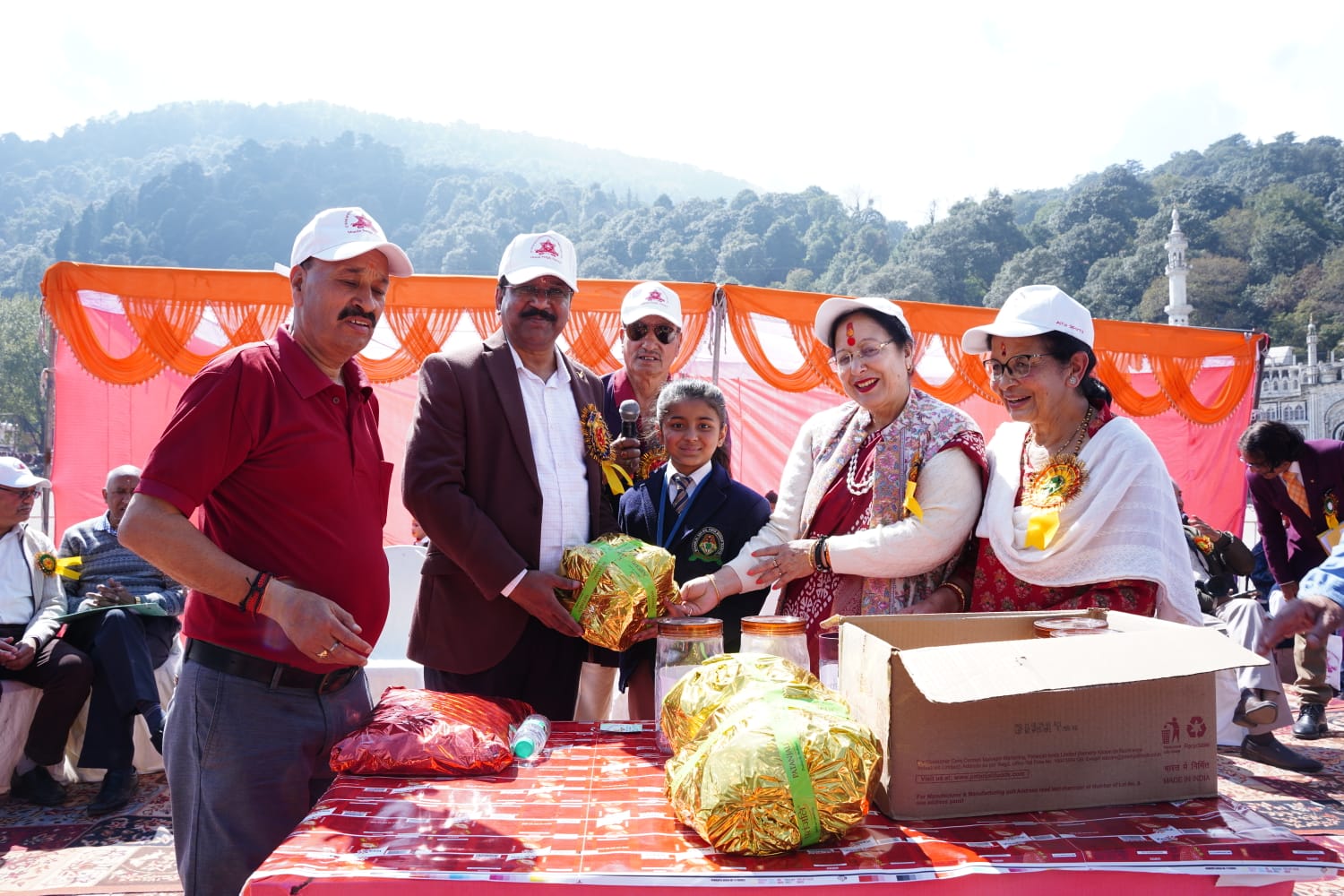 Painting competition sponsored by Nainital bank