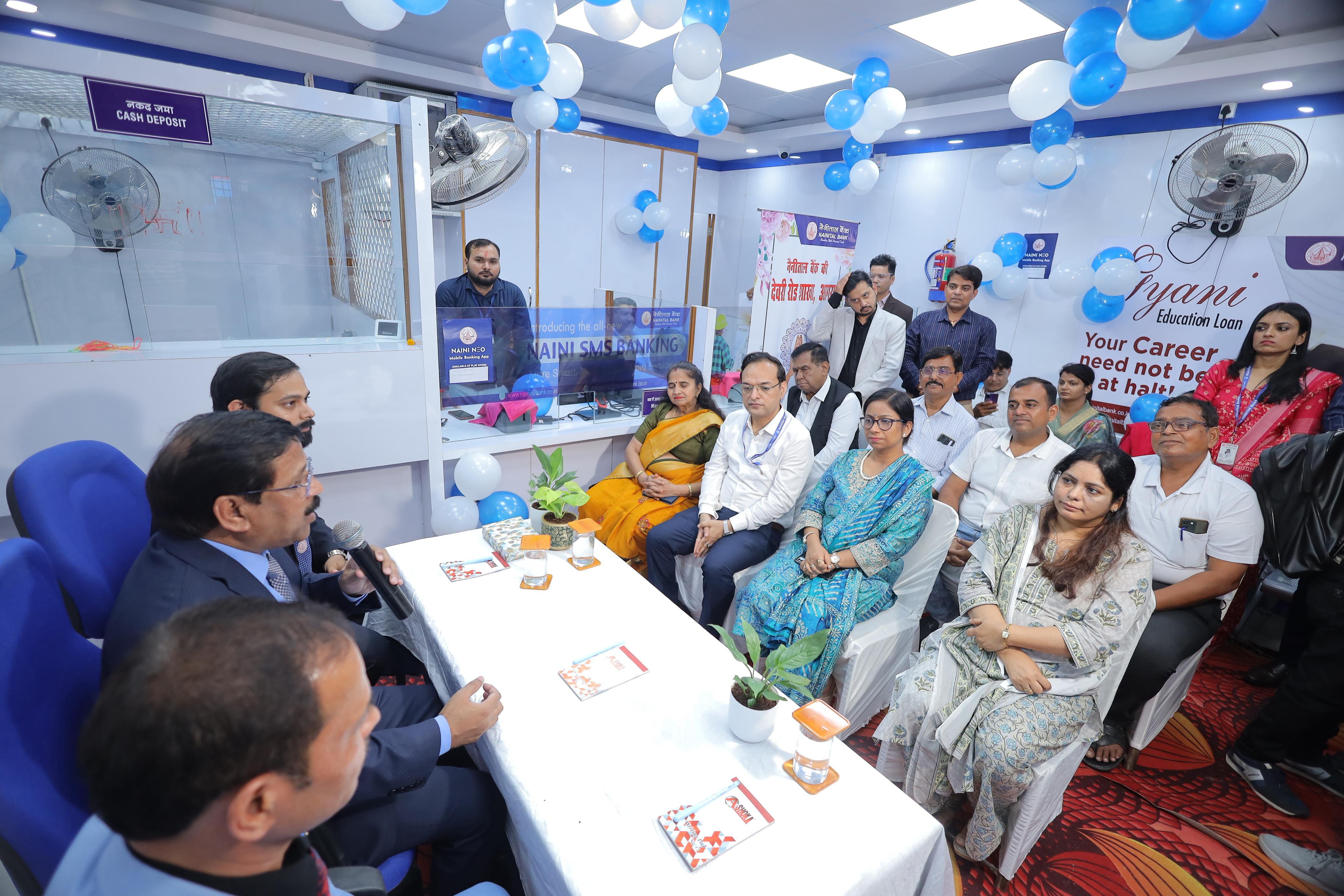 OPENING OF BANK'S BRANCH AT DEORI ROAD,AGRA.