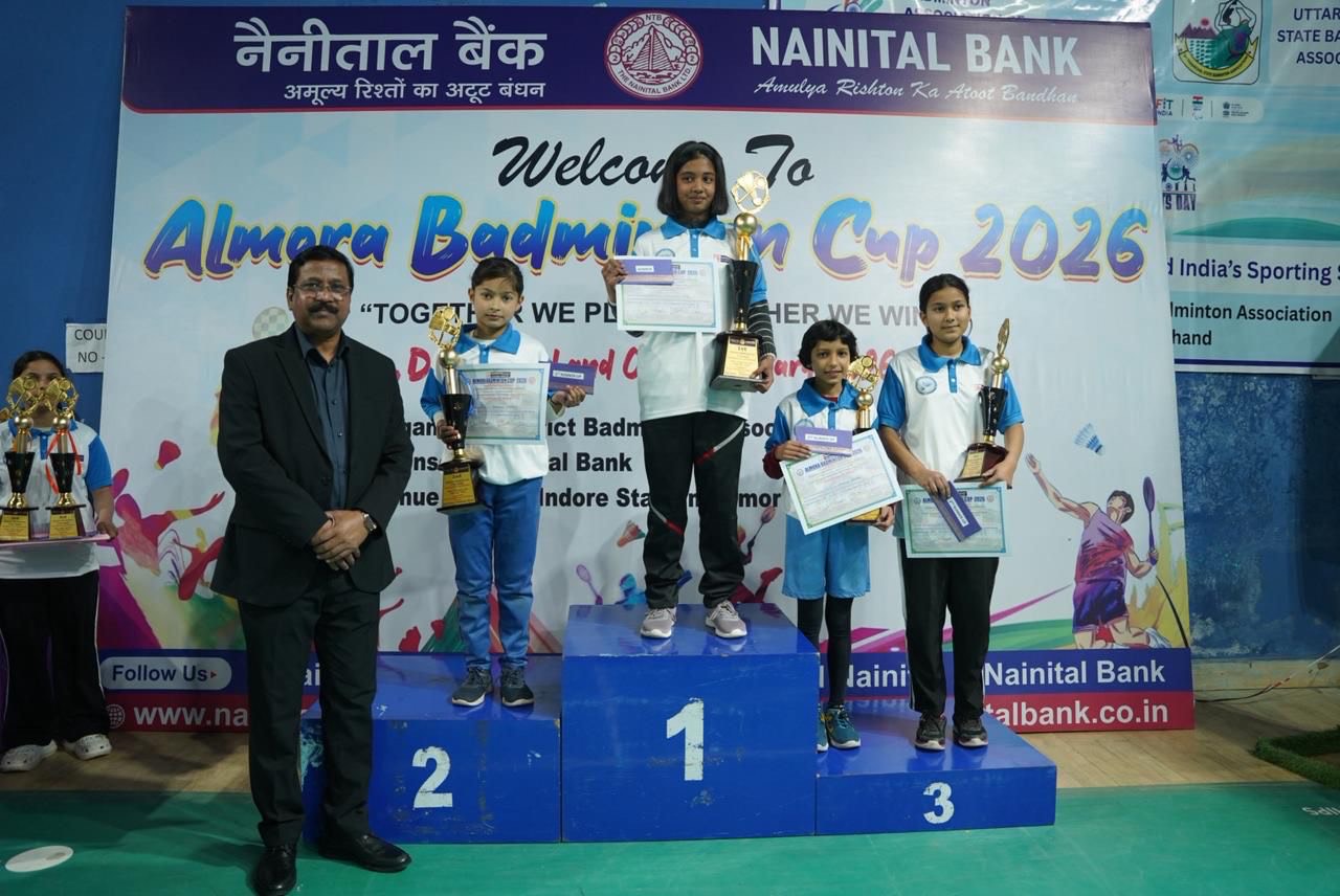 Almora Badminton Tournament (Under-13 and Under-17), sponsored by Nainital Bank,