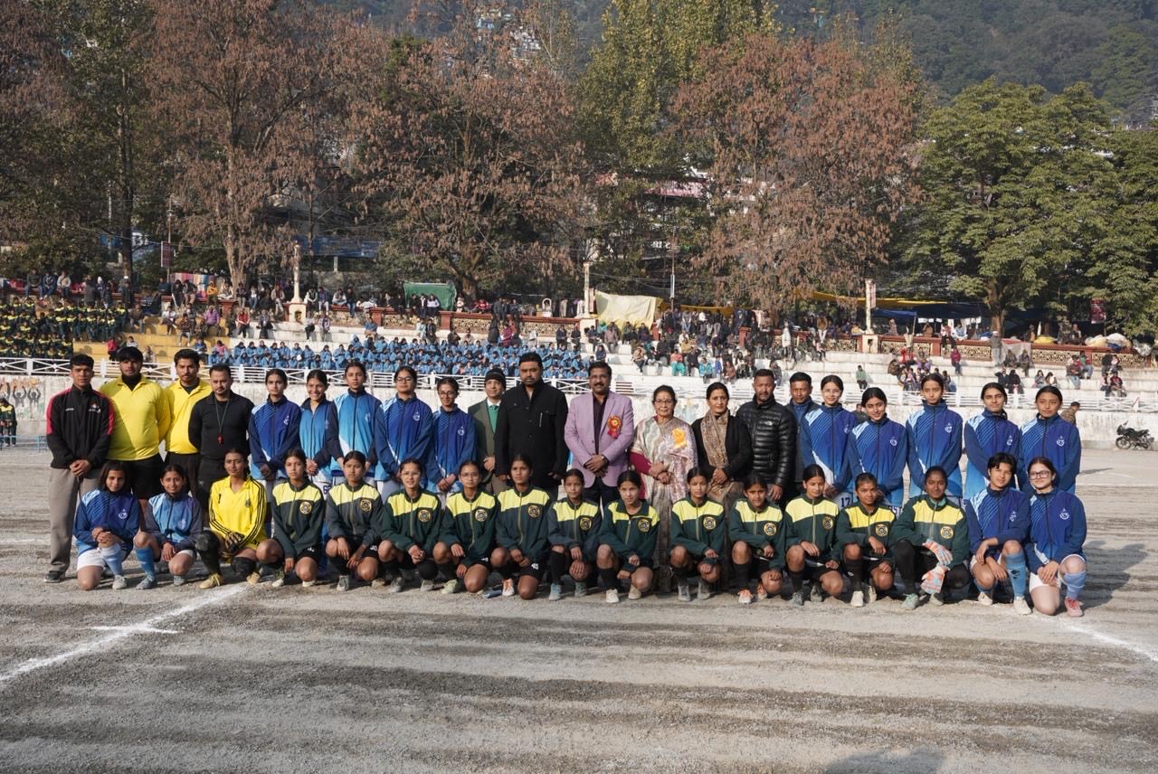 Nainital Bank organised Inter-school Football competition in Nainital